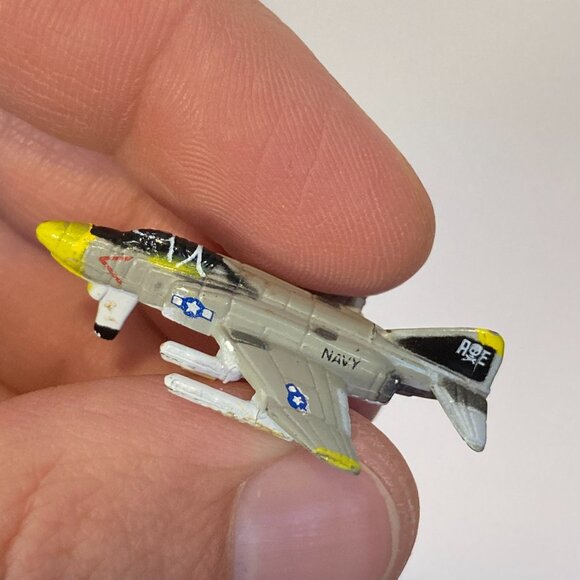 Micro Machines Military F-4 Phantom Fighter Aircraft Navy Galoob LGTI - Picture 5 of 8